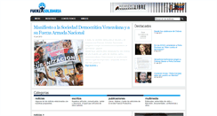 Desktop Screenshot of fuerzasolidaria.org